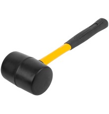 Киянка резиновая, фиберглассовая ручка 80 мм ( 900 гр ) FIT IT