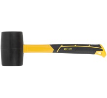 Киянка резиновая, фиберглассовая ручка 80 мм ( 900 гр ) FIT IT