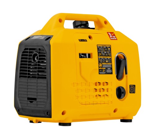 Генератор инверторный GS-1100iS, 1,1 кВт, 230 В, закрытый корпус, ручной старт DENZEL