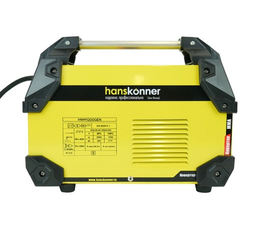 Сварочный инвертор Hanskonner HWM1200GEN