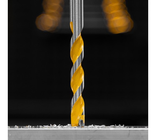 Набор сверл универсальных, Multi cut, 4-10 мм, 5 шт Denzel