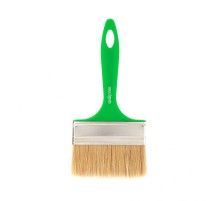 Кисть флейцевая "Эксперт", 100 x 8, натуральная щетина, пластиковая ручка Сибртех