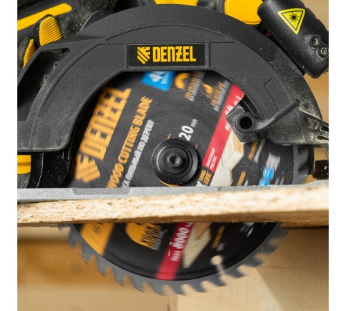 Пильный диск по дереву ф185 х 20 мм, 40 зубьев Denzel
