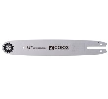 Пильная шина 14" СОЮЗ, паз 1,3мм, 3/8", 52зв, хвостовик POH(OREGON K095/A095) Пильная шина 14" СОЮЗ, паз 1,3мм, 3/8", 52зв, хвостовик POH(OREGON K095/A095)