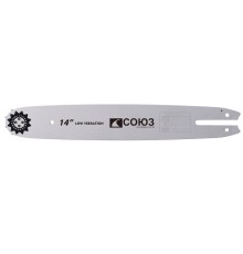 Пильная шина 14" СОЮЗ, паз 1,3мм, 3/8", 52зв, хвостовик POH(OREGON K095/A095) Пильная шина 14" СОЮЗ, паз 1,3мм, 3/8", 52зв, хвостовик POH(OREGON K095/A095)