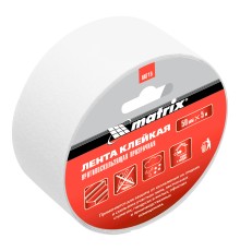 Лента клейкая противоскользящая, прозрачная 50 мм x 5 м Matrix