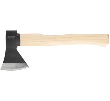 Топор кованая усиленная сталь, деревянная полированная ручка 600 гр. FIT IT