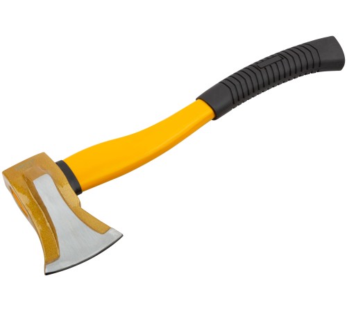 Топор-колун "ушастый" кованый, фиберглассовая ручка 1000 гр. FIT IT Топор-колун "ушастый" кованый, фиберглассовая ручка 1000 гр. FIT IT