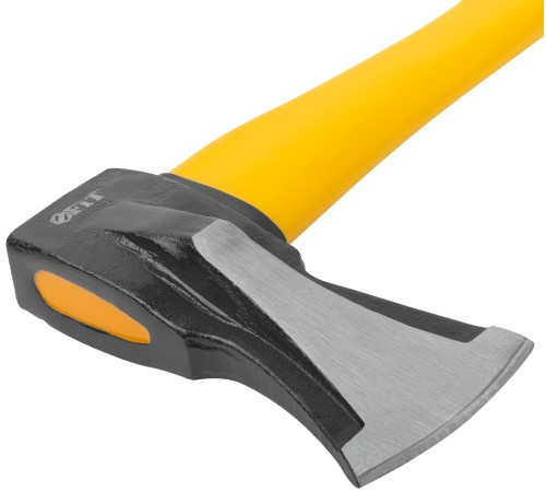 Топор-колун "ушастый" кованый, фиберглассовая длинная ручка 900 мм, 2000 гр. FIT IT Топор-колун "ушастый" кованый, фиберглассовая длинная ручка 900 мм, 2000 гр. FIT IT