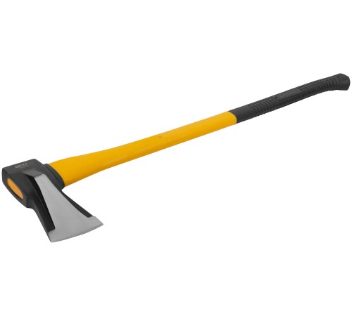 Топор-колун "ушастый" кованый, фибергласовая длинная ручка 2500 гр. FIT IT Топор-колун "ушастый" кованый, фибергласовая длинная ручка 2500 гр. FIT IT