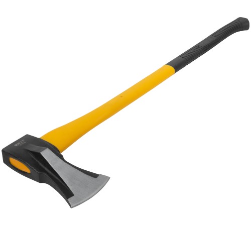 Топор-колун "ушастый" кованый, фибергласовая длинная ручка 3000 гр. FIT IT