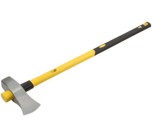 Топор-колун кованый, фиберглассовая длинная ручка 900 мм, 3600 гр. FIT IT Топор-колун кованый, фиберглассовая длинная ручка 900 мм, 3600 гр. FIT IT