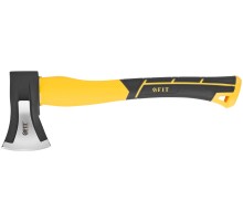 Топор-колун "ушастый" кованый, фиберглассовая ручка 1000 гр. FIT IT