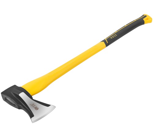 Топор-колун "ушастый" кованый, фиберглассовая длинная ручка 800 мм, 2000 гр. FIT IT Топор-колун "ушастый" кованый, фиберглассовая длинная ручка 800 мм, 2000 гр. FIT IT