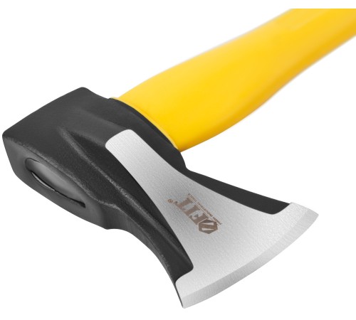 Топор-колун "ушастый" кованый, фиберглассовая длинная ручка 800 мм, 2000 гр. FIT IT Топор-колун "ушастый" кованый, фиберглассовая длинная ручка 800 мм, 2000 гр. FIT IT