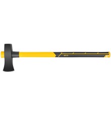 Топор-колун кованый, фиберглассовая длинная ручка 900 мм, 3600 гр. FIT IT Топор-колун кованый, фиберглассовая длинная ручка 900 мм, 3600 гр. FIT IT