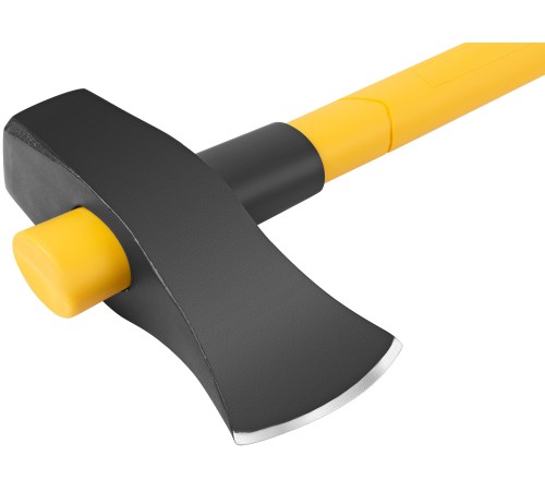 Топор-колун кованый, фиберглассовая длинная ручка 900 мм, 3600 гр. FIT IT