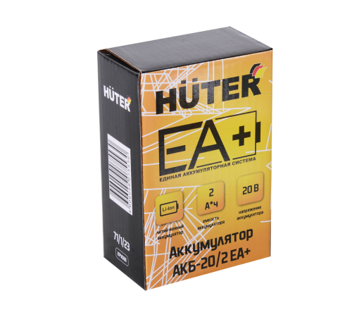 Аккумулятор АКБ-20/2 ЕА+, для щёточного инструмента и садовой техники Huter