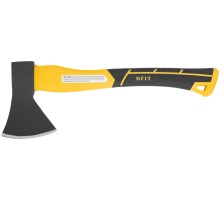 Топор кованая усиленная сталь, усиленная фиберглассовая ручка  600 гр. FIT IT Топор кованая усиленная сталь, усиленная фиберглассовая ручка  600 гр. FIT IT