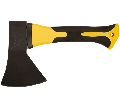Топор туриста укороченный, кованая сталь, усиленная фиберглассовая ручка 600 гр. FIT IT