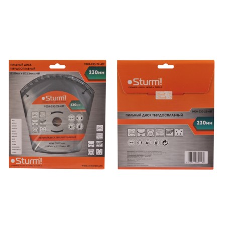 Диск пильный Sturm! 9020-230x22x48T