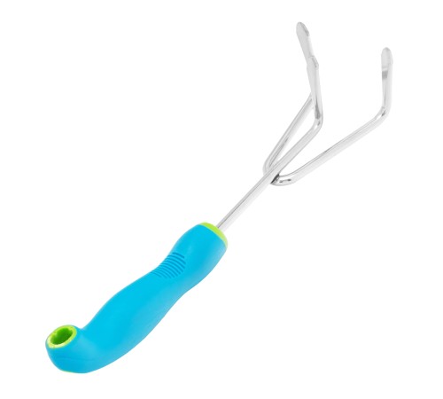 Рыхлитель 3 - зубый, 80 х 310 мм, нержавеющая сталь, двухкомпонентная рукоятка, Premium Plus, Palisad