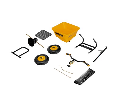 Механическая сеялка на колесах, 45 л Denzel Механическая сеялка на колесах, 45 л Denzel