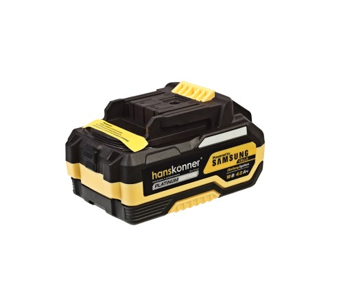 HBP2004PRO аккумулятор Hanskonner PLATINUM 18 В, 1BatterySystem, 4.0 Ач, SAMSUNG, блистер