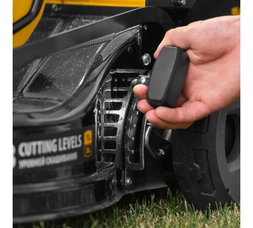 Газонокосилка аккумуляторная бесщет. DLM-460, 460 мм, травосб. 65 л., Li-Ion, 40 В Denzel