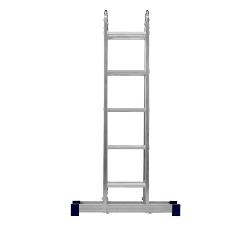 Лестница шарнирная алюминиевая, 4 х 5 ступеней, Сибртех