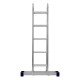 Лестница шарнирная алюминиевая, 4 х 5 ступеней, Сибртех