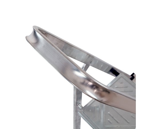 Стремянка усиленная, 6 ступеней, алюминиевая, MTX