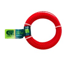 Леска для триммера овальная витая, 2.0 мм х 15 м, Сибртех