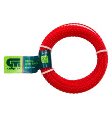 Леска для триммера овальная витая, 2.0 мм х 15 м, Сибртех