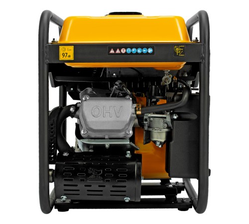 Генератор инверторный GK-5500iF, 5,5 кВт, 230 В, ручной старт DENZEL Генератор инверторный GK-5500iF, 5,5 кВт, 230 В, ручной старт DENZEL