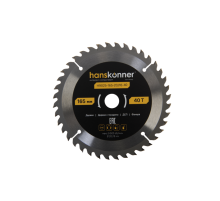 Пильный диск по дереву ArmorPiercing 165x20/16мм, 40 зубьев, Hanskonner
