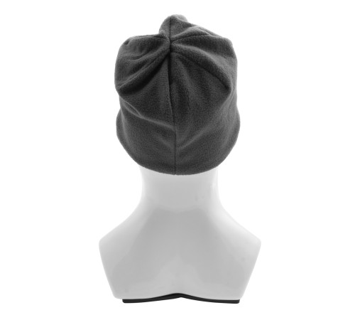 Шапка из флиса для взрослых, размер 56-57, серая Сибртех