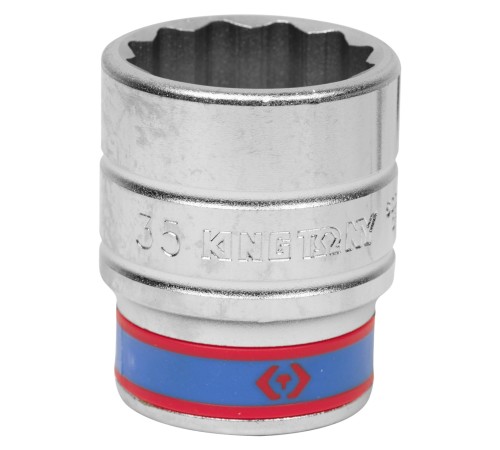 Головка торцевая стандартная двенадцатигранная 3/4", 35 мм KING TONY 633035M Головка торцевая стандартная двенадцатигранная 3/4", 35 мм KING TONY 633035M