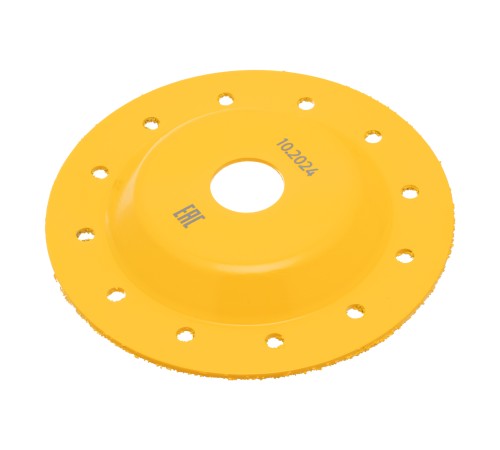 Чашка твердосплавная зачистная,125 мм, Плоская, мелкое зерно #32// Denzel