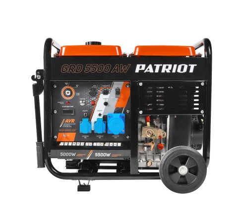 Генератор дизельный PATRIOT GRD 5500 AW Генератор дизельный PATRIOT GRD 5500 AW