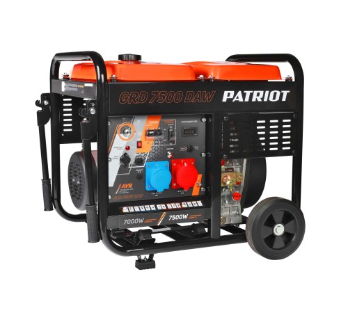 Генератор дизельный PATRIOT GRD 7500 DAW Генератор дизельный PATRIOT GRD 7500 DAW