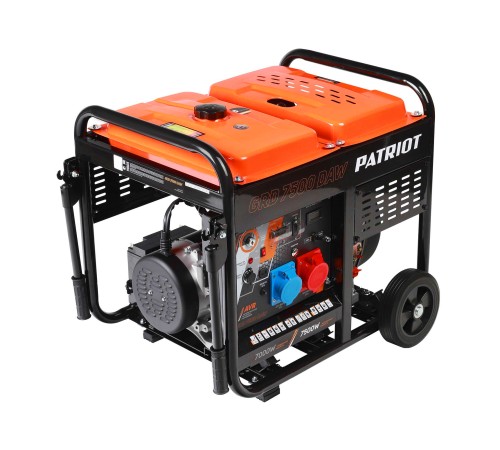 Генератор дизельный PATRIOT GRD 7500 DAW Генератор дизельный PATRIOT GRD 7500 DAW