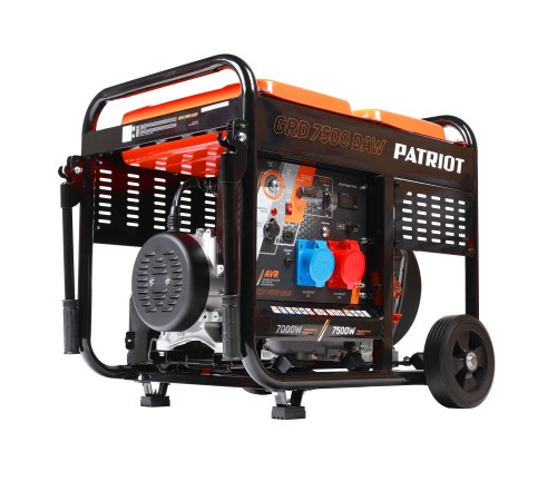 Генератор дизельный PATRIOT GRD 7500 DAW Генератор дизельный PATRIOT GRD 7500 DAW