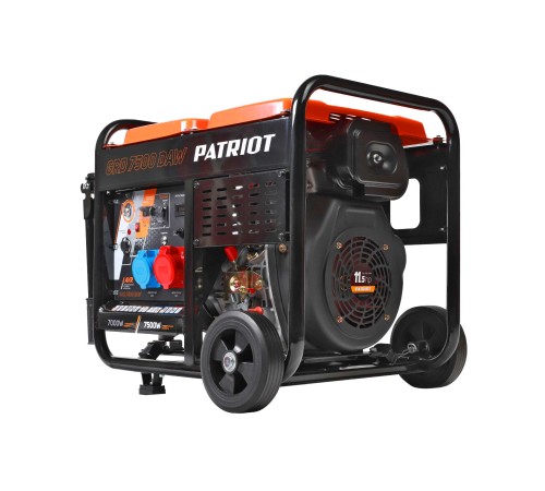 Генератор дизельный PATRIOT GRD 7500 DAW Генератор дизельный PATRIOT GRD 7500 DAW