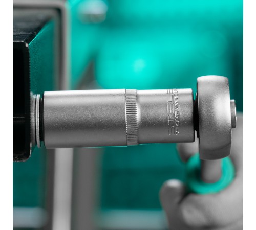 Головка торцевая удлиненная, 22 мм, шестигранная, CrV, под квадрат 1/2 Stels