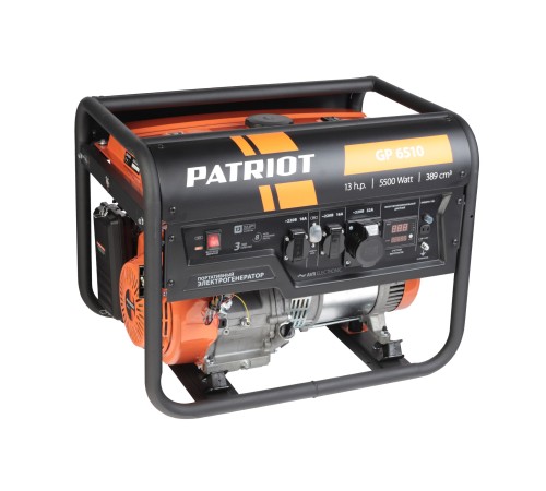 Генератор бензиновый PATRIOT GP 6510 Генератор бензиновый PATRIOT GP 6510