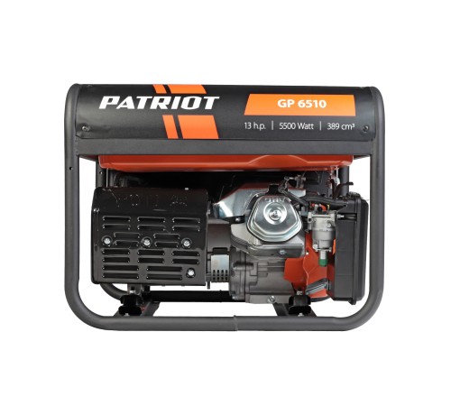 Генератор бензиновый PATRIOT GP 6510 Генератор бензиновый PATRIOT GP 6510