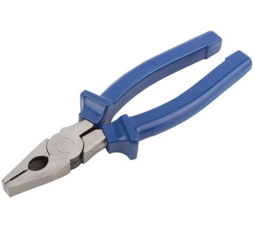 Плоскогубцы комбинированные "Тор", инстр. сталь, пластиковые ручки 180 мм MOS Плоскогубцы комбинированные "Тор", инстр. сталь, пластиковые ручки 180 мм MOS