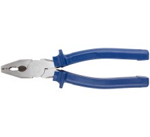 Плоскогубцы комбинированные "Тор", инстр. сталь, пластиковые ручки 200 мм MOS Плоскогубцы комбинированные "Тор", инстр. сталь, пластиковые ручки 200 мм MOS