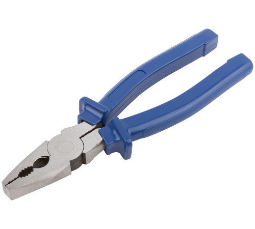 Плоскогубцы комбинированные "Тор", инстр. сталь, пластиковые ручки 200 мм MOS Плоскогубцы комбинированные "Тор", инстр. сталь, пластиковые ручки 200 мм MOS